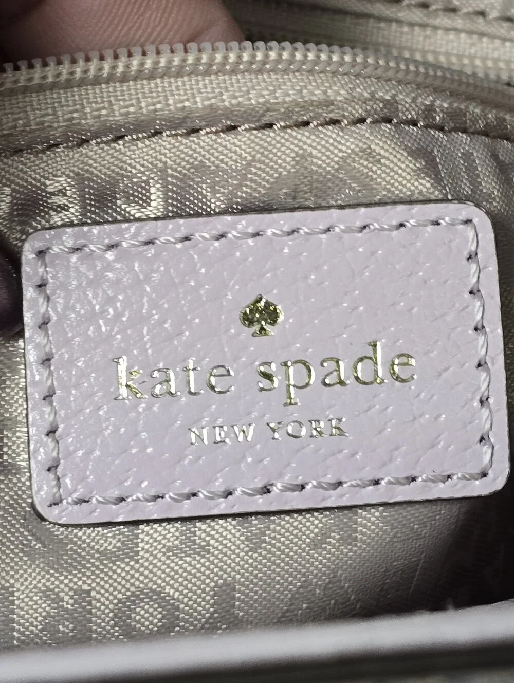 kate spade Light Lavender Leather Satchel